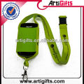 Wholesale polyester cellphone pouch lanyard